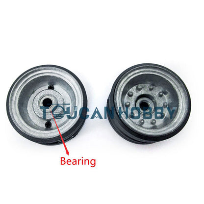 Metal Tracks Paired Linkages Sprockets Driving Wheels Idlers Suspension Bars For Henglong 1/16 Scale USA M26 Pershing RC Tank 3838 Spare Parts