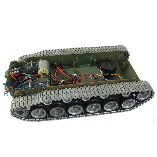Henglong Chassis W/ Metal Tracks Wheels for 1/16 Scale USA M26 Pershing RC Tank 3838 Remote Controlled Armored Vehicle