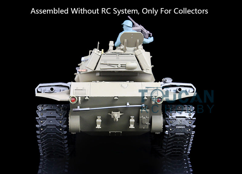 Henglong 1/16 Plastic USA Walker Bulldog M41A3 Static Tank 3839 Ornament Model Without Electronic System
