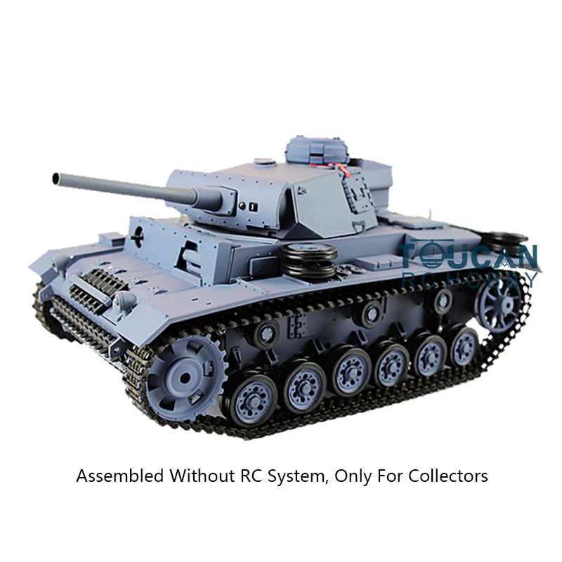 Henglong 1/16 Plastic 3848 3849 German Panther III L H Static Tank Collectible Display Model Vehicle Without Electronic System