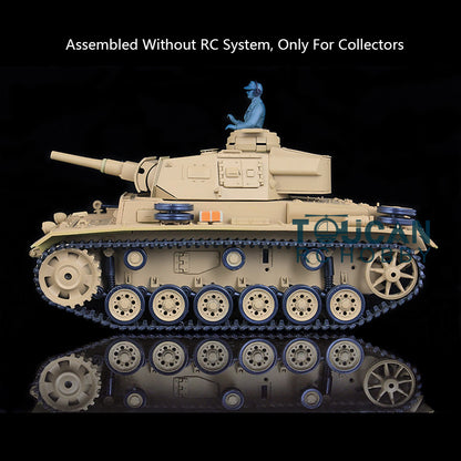 Henglong 1/16 Plastic 3848 3849 German Panther III L H Static Tank Collectible Display Model Vehicle Without Electronic System