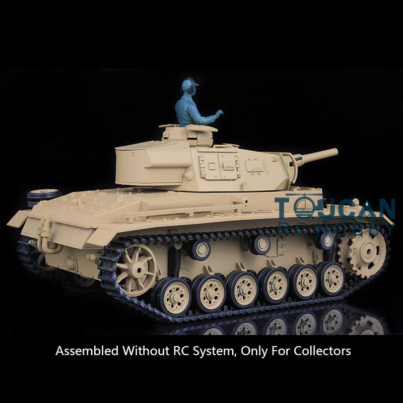 Henglong 1/16 Plastic 3848 3849 German Panther III L H Static Tank Collectible Display Model Vehicle Without Electronic System