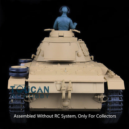 Henglong 1/16 Plastic 3848 3849 German Panther III L H Static Tank Collectible Display Model Vehicle Without Electronic System