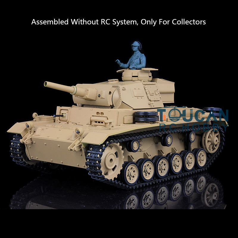 Henglong 1/16 Plastic 3848 3849 German Panther III L H Static Tank Collectible Display Model Vehicle Without Electronic System