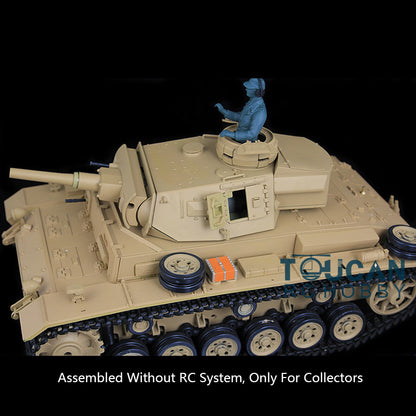 Henglong 1/16 Plastic 3848 3849 German Panther III L H Static Tank Collectible Display Model Vehicle Without Electronic System