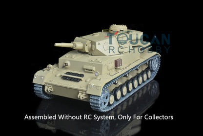 Henglong 1/16 Metal 3848 3858 3859 3898 Panzer IV F F2 £ë L M4A3 Static Tank Display Ornament Model Without Electronic System