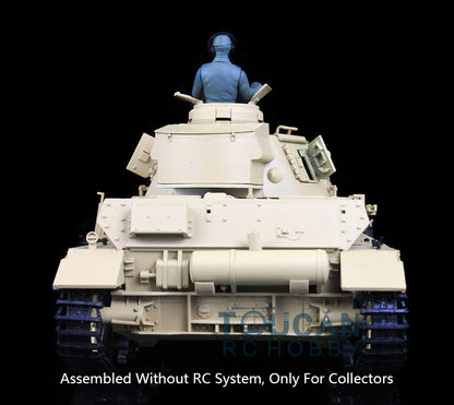 Henglong 1/16 Plastic 3858 3859 German Panzer IV F F2 Static Tank Collectible Display Vehicle Model Without Electronic System