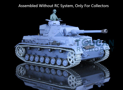 Henglong 1/16 Metal 3848 3858 3859 3898 Panzer IV F F2 £ë L M4A3 Static Tank Display Ornament Model Without Electronic System
