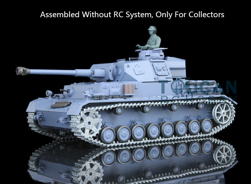 Henglong 1/16 Metal 3848 3858 3859 3898 Panzer IV F F2 £ë L M4A3 Static Tank Display Ornament Model Without Electronic System