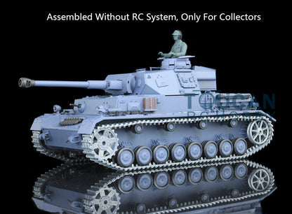 Henglong 1/16 Metal 3848 3858 3859 3898 Panzer IV F F2 £ë L M4A3 Static Tank Display Ornament Model Without Electronic System