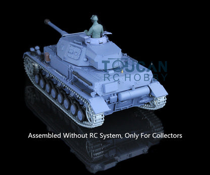 Henglong 1/16 Metal 3848 3858 3859 3898 Panzer IV F F2 £ë L M4A3 Static Tank Display Ornament Model Without Electronic System