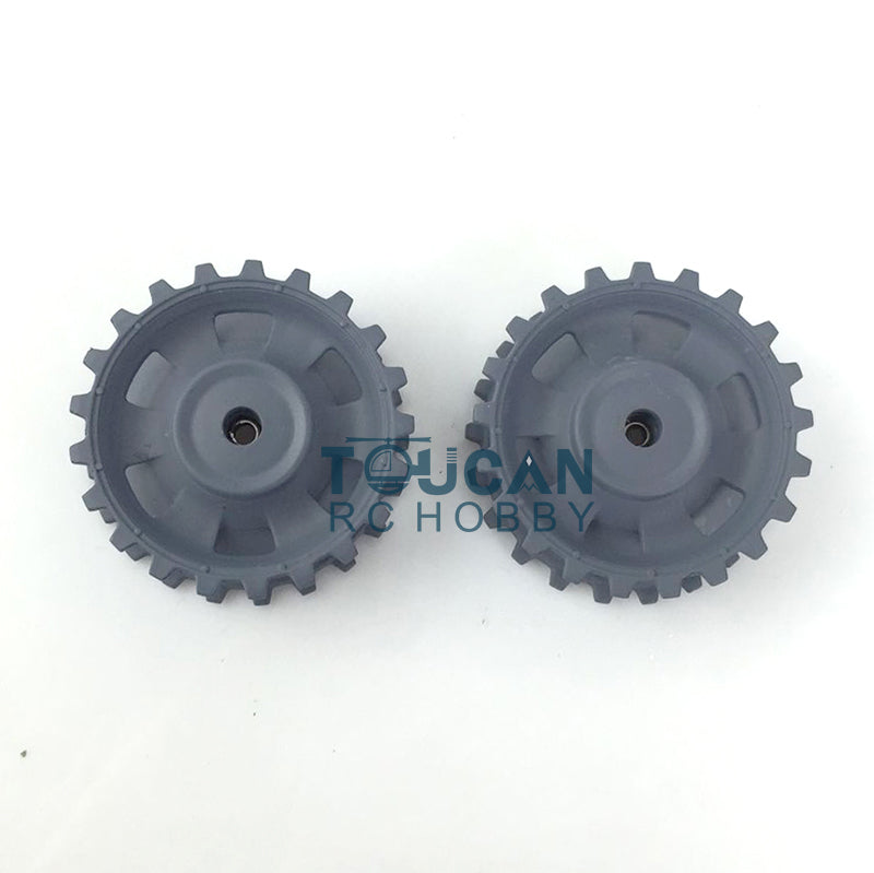 Plastic Tracks Sprockets Idlers Road Wheels For HengLong 1/16 3868/3848 Remote Control Tank DIY Model Vehicle Accessories