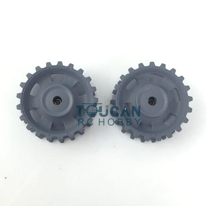 Plastic Tracks Sprockets Idlers Road Wheels For HengLong 1/16 3868/3848 Remote Control Tank DIY Model Vehicle Accessories