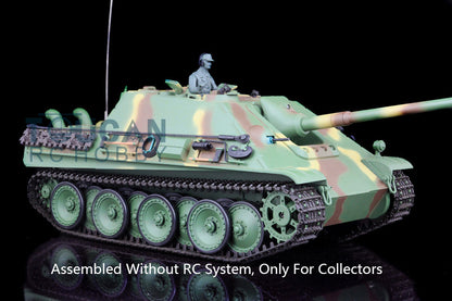 1/16 Plastic Henglong 3868 3869 German Stug £ë Jadpanther Static Tank Collectible Display Model Without Electronic System