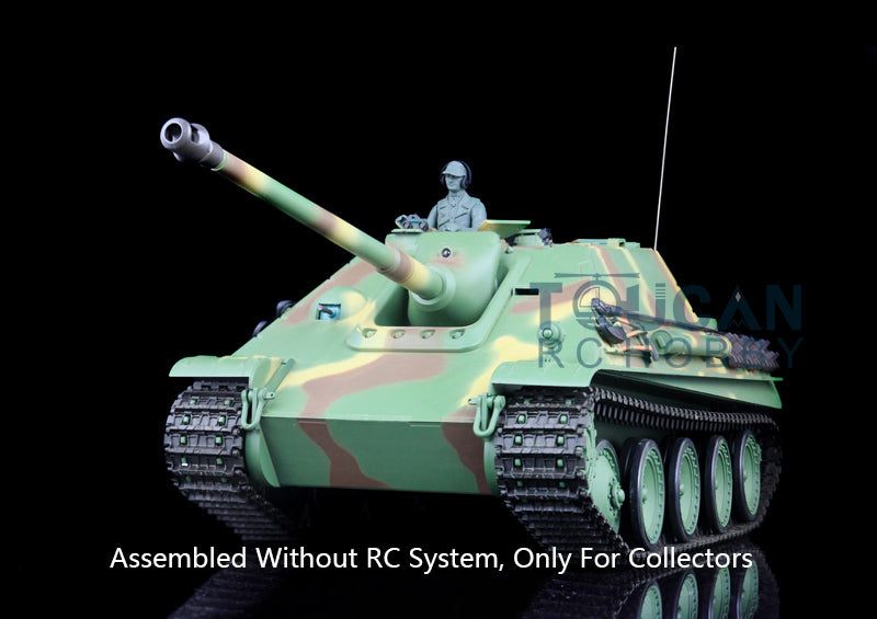 1/16 Plastic Henglong 3868 3869 German Stug £ë Jadpanther Static Tank Collectible Display Model Without Electronic System