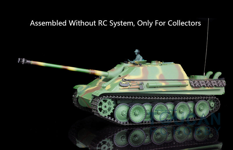 1/16 Plastic Henglong 3868 3869 German Stug £ë Jadpanther Static Tank Collectible Display Model Without Electronic System