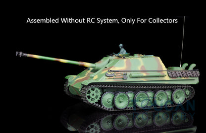 1/16 Plastic Henglong 3868 3869 German Stug £ë Jadpanther Static Tank Collectible Display Model Without Electronic System