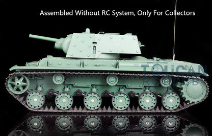 Henglong 1/16 Plastic Soviet KV-1 Static Tank 3878 Ornament Model Without Electronic System