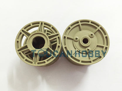 Plastic Sprockets Road Wheels Idlers Accessories Pack Mud Plate Decal Tracks For Henglong DIY 1/16 RC 3888A Tank Model Parts