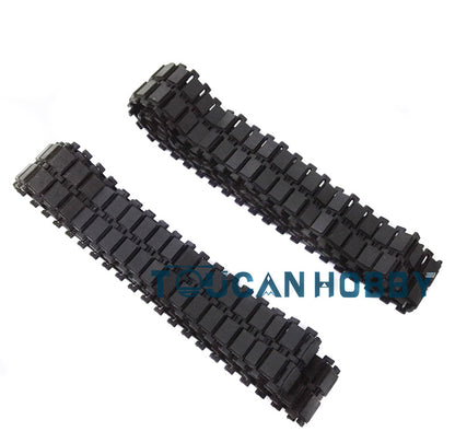 Plastic Tracks Sprockets Road Idlers Wheels Accessories Pack For Henglong 1/16 German Leopard2A6 3889 RC Tank Replacement Parts