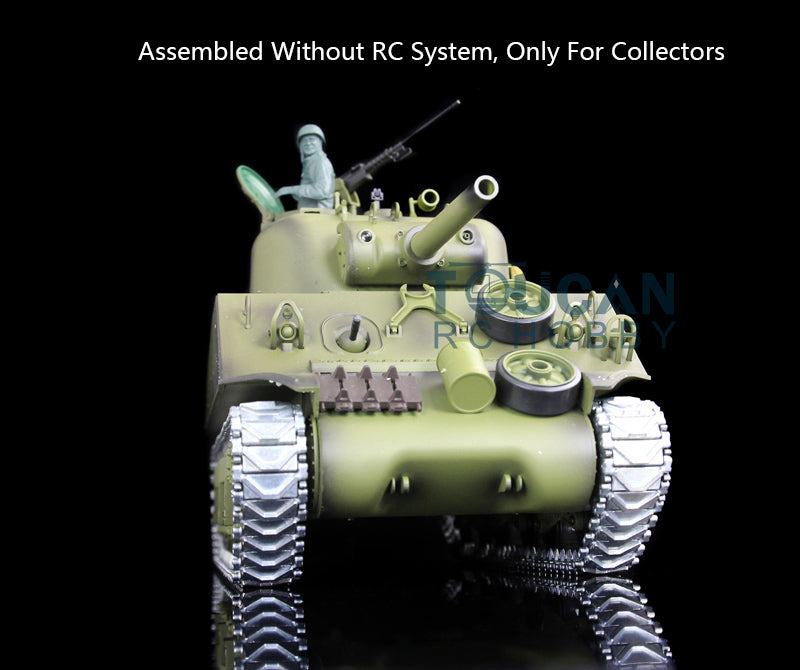 Henglong 1/16 Metal 3848 3858 3859 3898 Panzer IV F F2 £ë L M4A3 Static Tank Display Ornament Model Without Electronic System