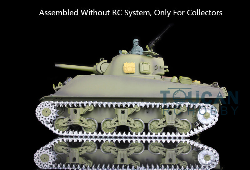 Henglong 1/16 Metal 3848 3858 3859 3898 Panzer IV F F2 £ë L M4A3 Static Tank Display Ornament Model Without Electronic System