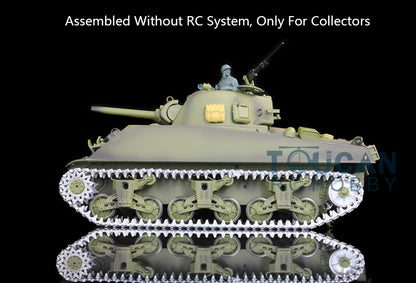 Henglong 1/16 Metal 3848 3858 3859 3898 Panzer IV F F2 £ë L M4A3 Static Tank Display Ornament Model Without Electronic System