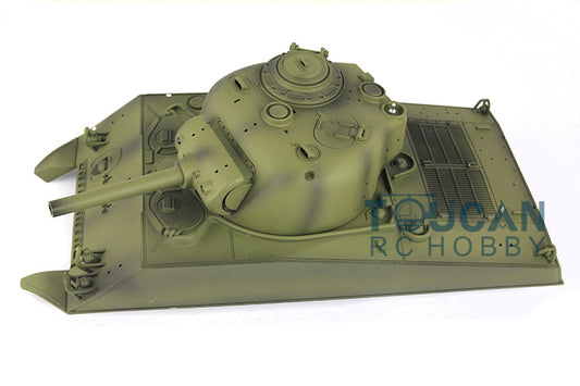 Henglong Upper Hull W/ Plastic Turret for 1/16 Scale USA M4A3 Sherman RC Tank 3898 Simulation Models DIY Accessories