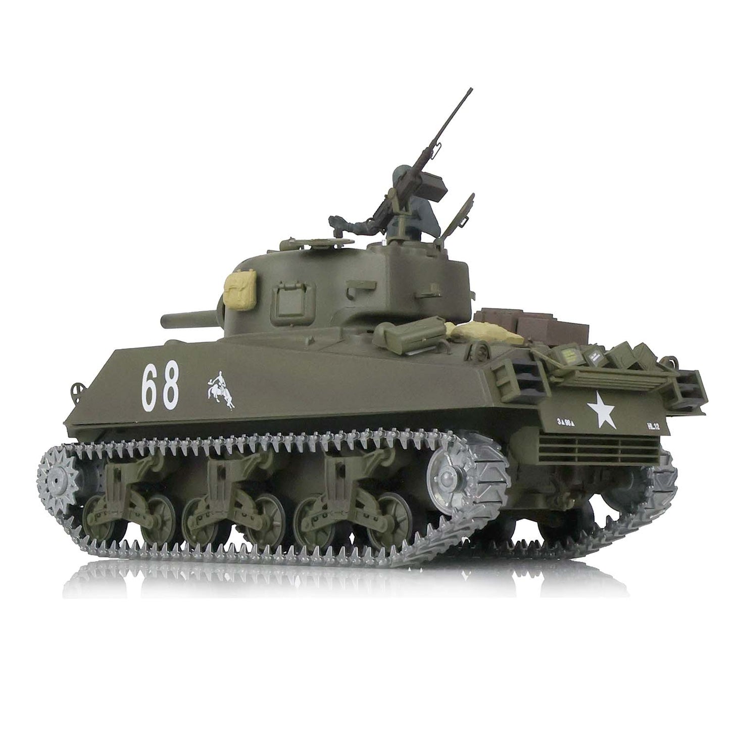 HL 7.0 3898 RTR RC Tank 1/16 BB Unit Smoke Metal Barrel