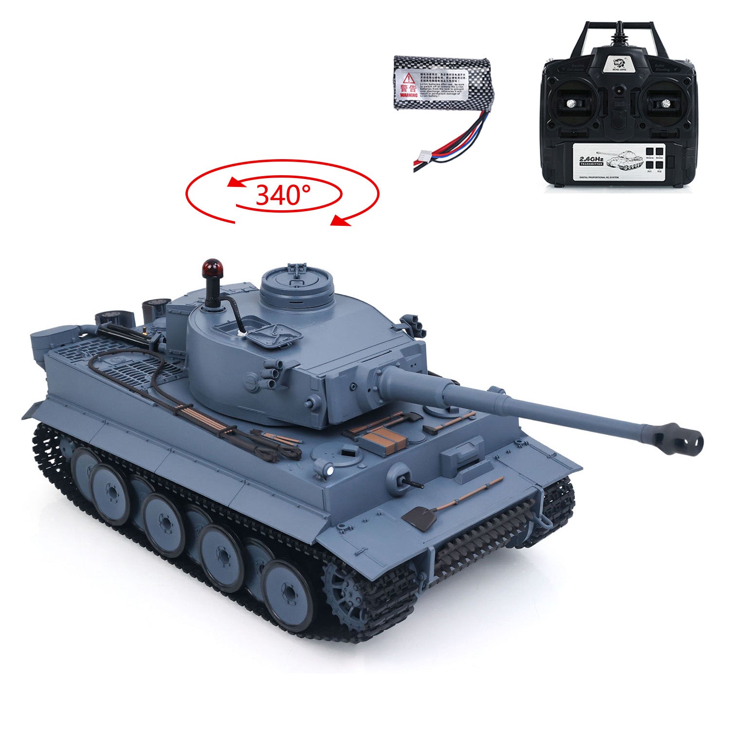 3818 German Tiger I – Henglong Tanks