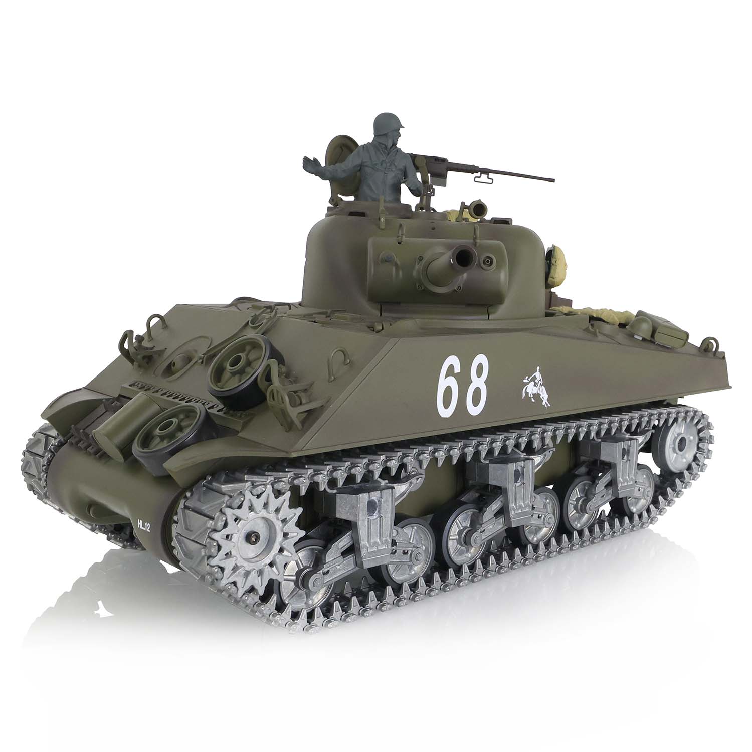 HL 7.0 1/16 Tank Infrared Combat BB Shooting Unit