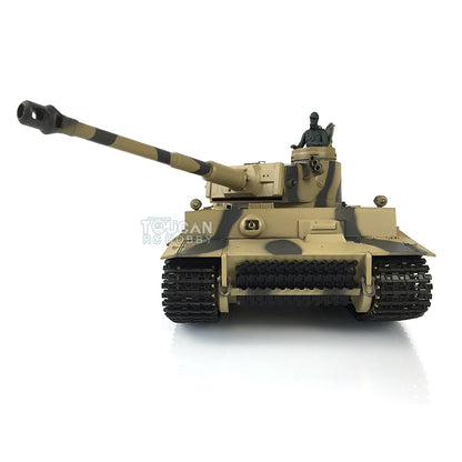 Henglong 1/16 TK7.0 Upgraded German Tank 3818 Radio Control Tiger I RC Tank W/ 360 Degrees Turret Metal Idler Sprocket Tracks