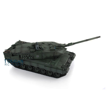 2.4Ghz Remote Controller Henglong 1/16 TK7.0 Edition Metal Leopard2A6 RC Tank Model 3889 W/ 360 Degrees Rotating Turret Battery Charger