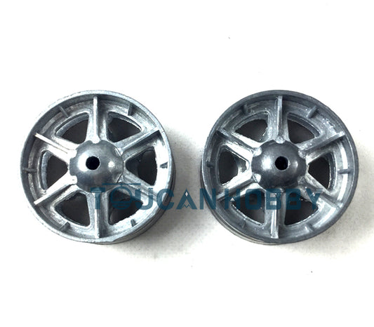 Metal Idler Wheels Spare Parts for Henglong 1/16 Scale Soviet KV-1 RC Tank 3878 Remote Controlled Panzer DIY Accessories