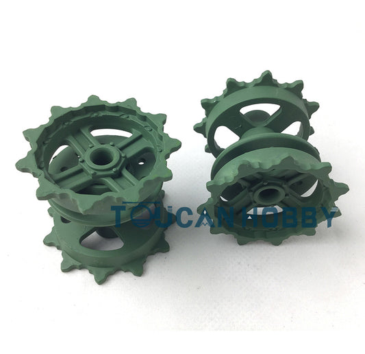 Plastic Sprockets for Henglong 1/16 Scale China ZTZ 99 3899 99A 3899A RC Tank Remote Controlled Military Vehicles DIY Accessories