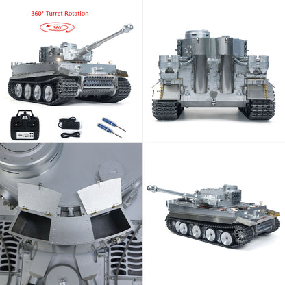 HL Realistic Military Tank Sound Light And Smoke