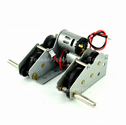 Henglong 1/16 Remote Control Tank Steel Gearbox ML 49mm 59mm HL 49mm 59mm With 5.3 Plug Cable For RC Military Vehicle Model Part