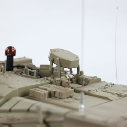 HengLong 7.0 1/16 IDF Merkava MK IV 3958 RTR RC Tank Smoke Effect 360 Degree Turret BB Metal Gearbox Tracks Drive Idler Wheels