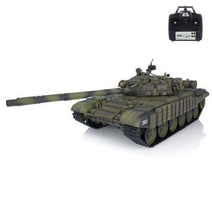 Henglong 1/16 7.0 Plastic 3939 T72 RTR RC Tank Model