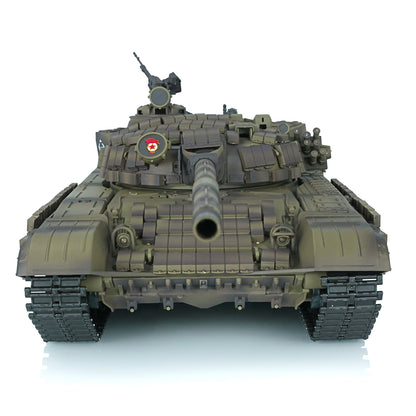 Henglong 1/16 7.0 Plastic 3939 T72 RTR RC Tank Model with Metal Road Wheel Suspension