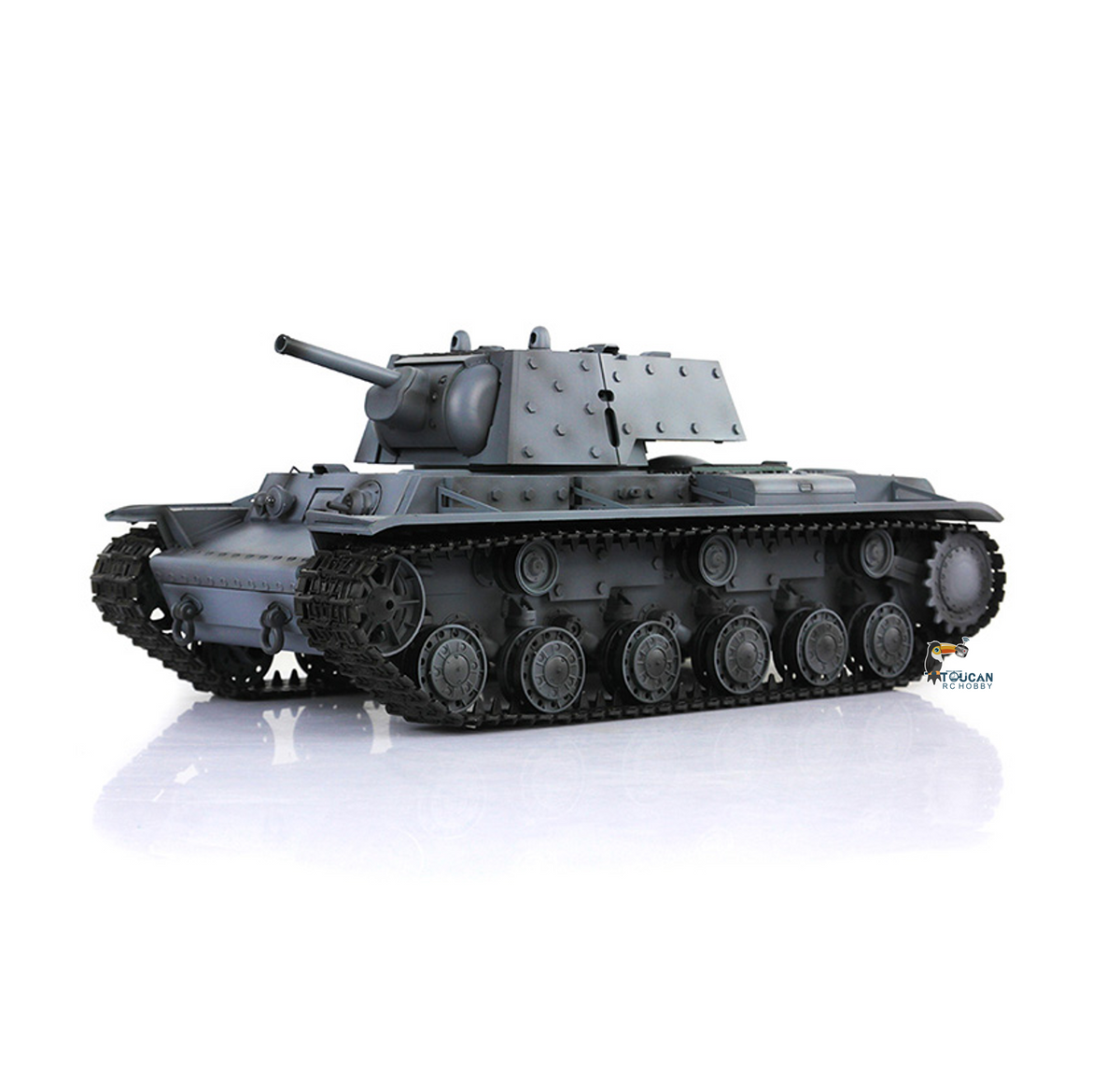 Henglong 1/16 7.0 Upgraded 2.4G Soviet KV-1 3878 RTR RC Tank Infrared Combat 340 Degree Turret