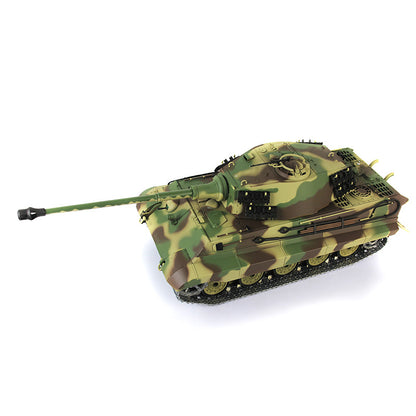 Henglong 1/16 7.0 Upgraded King Tiger 3888A RTR RC Tank BB Infrared Combat Metal Barrel Tracks Drive Idler Wheels Gearbox Smoke