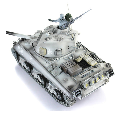 Henglong 1/16 7.0 Upgraded M4A3 Sherman 3898 RTR RC Tank with Smoke BB Unit Infrared Combat