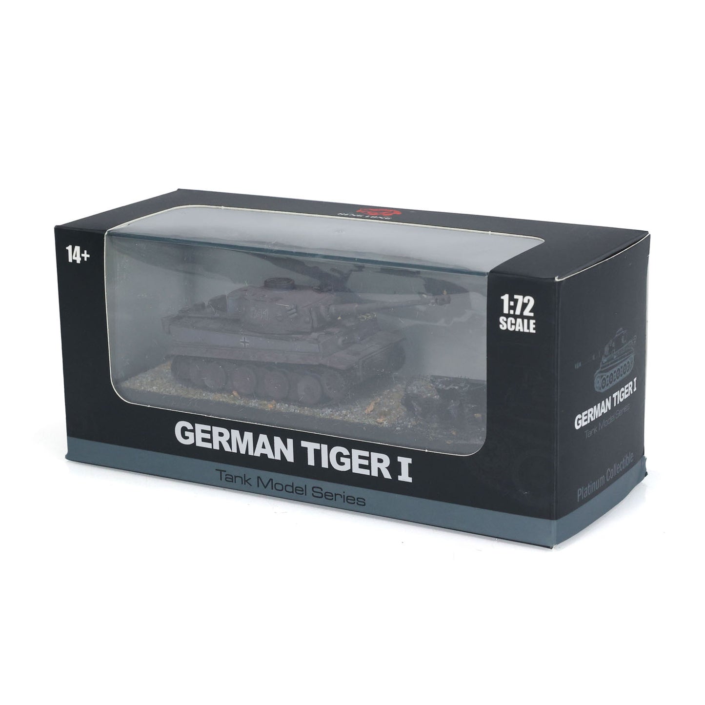 Henglong 1/72 Plastic Germany Tiger I 3818 Static Tank Without Electronic System for Armored Vehicle Collector Enthusiasts