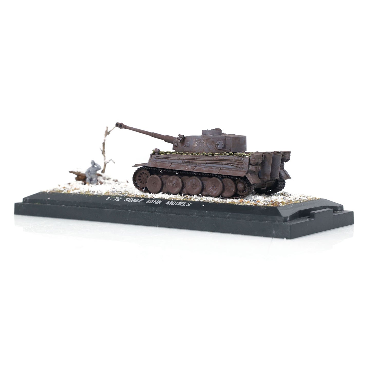 Henglong 1/72 Plastic Germany Tiger I 3818 Static Tank Without Electronic System for Armored Vehicle Collector Enthusiasts