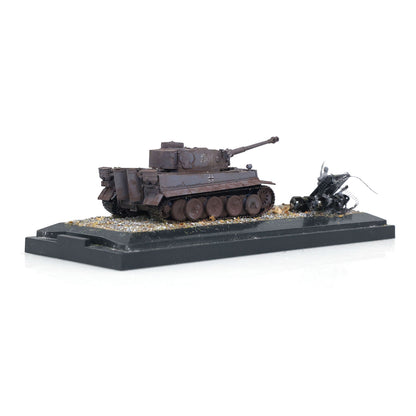 Henglong 1/72 Plastic Germany Tiger I 3818 Static Tank Without Electronic System for Armored Vehicle Collector Enthusiasts