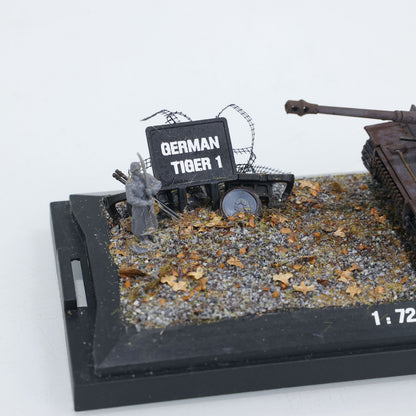 Henglong 1/72 Plastic Germany Tiger I 3818 Static Tank Without Electronic System for Armored Vehicle Collector Enthusiasts