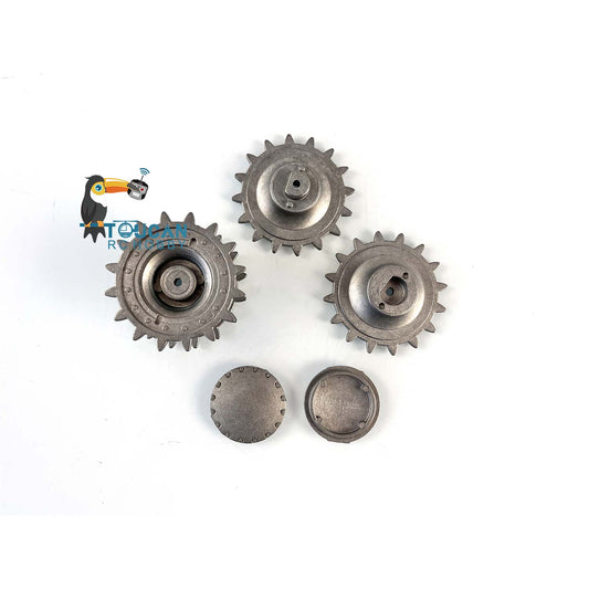 Metal Sprockets Driving Wheels for Henglong 1/16 Scale Soviet KV-1 RC Tank 3878 Remote Controlled Military Vehicles DIY