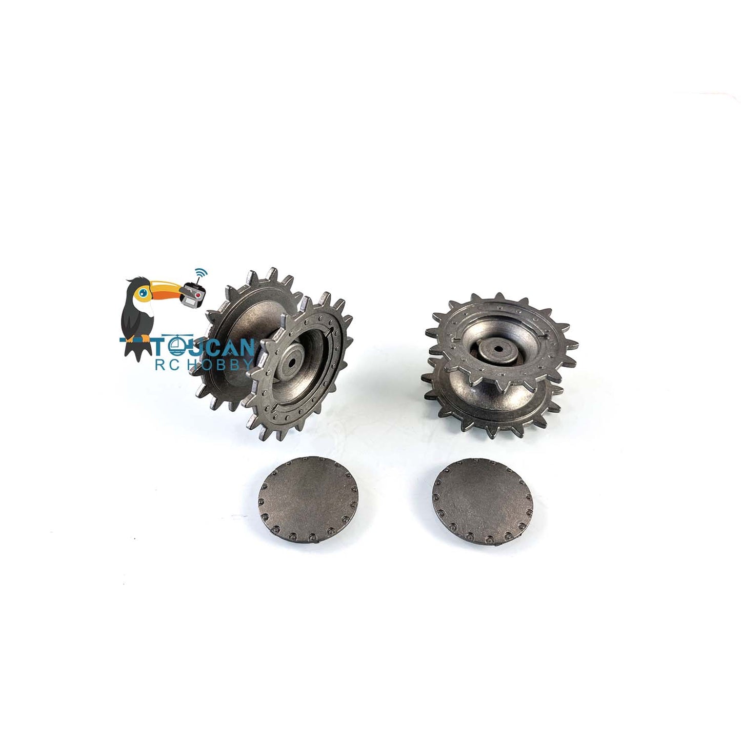 Metal Tracks Sprockets Road Wheels With Return Rollers Idlers For Henglong DIY 1/16 RC Tank Model 3878 Soviet Union KV-1 Parts