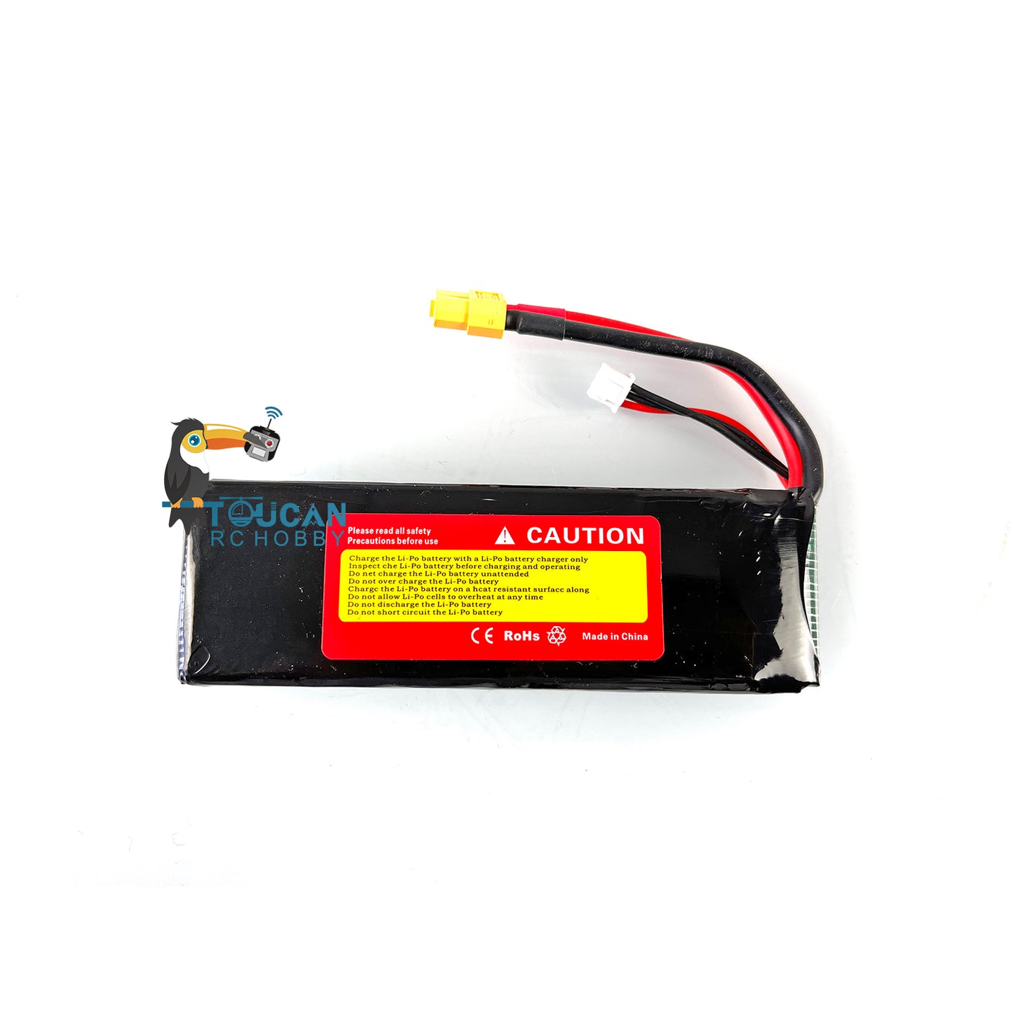 1/16 Henglong 7.4V 7000MAH Lipo Battery Model Tank Upgraded With XT60 Tamiya Charger Plug Electronic Parts For 3818/3819 RC Tank